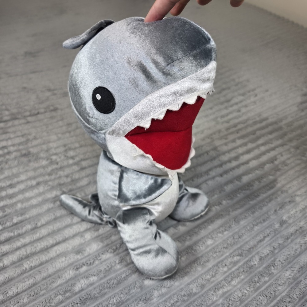 Build‎ a Bear Shark Week GREAT WHITE Shark 16" Plush 30th Anniversary BAB Shiny